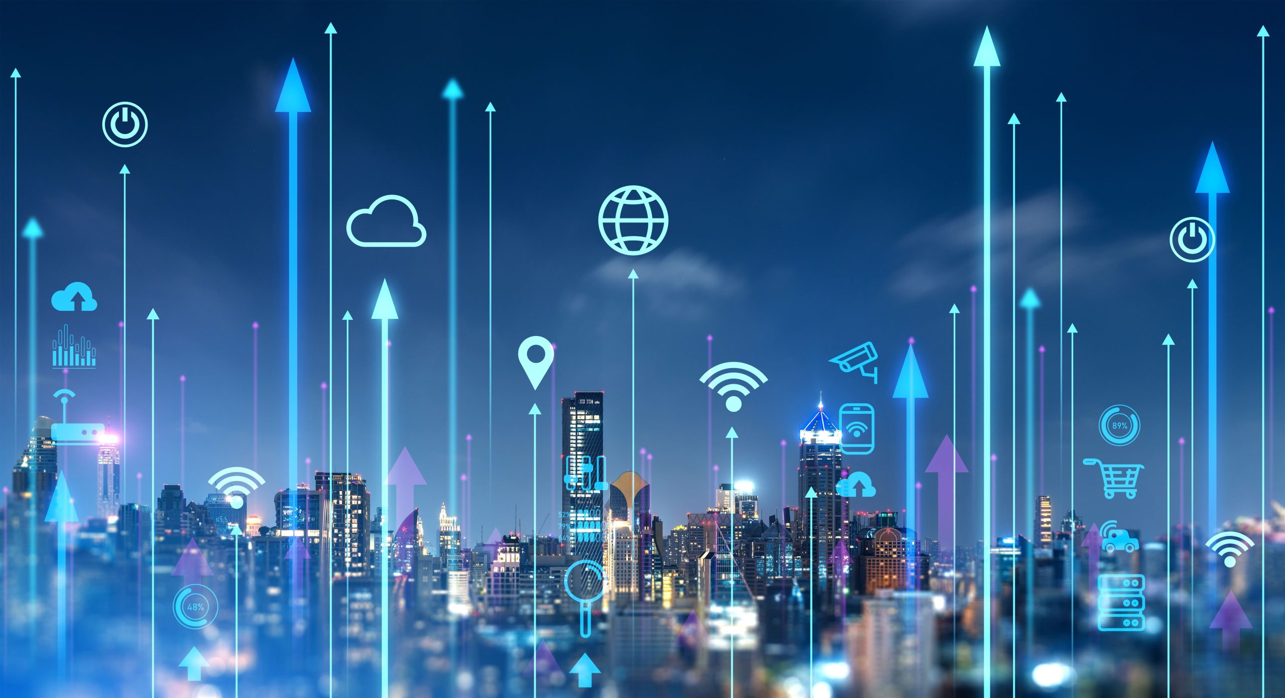 5G and LPWAN for smart city: